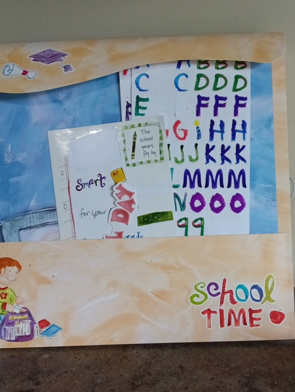 Assorted Multicolor Kid Scrapbook Paper & Sticker Bundle - Picture 8 of 11